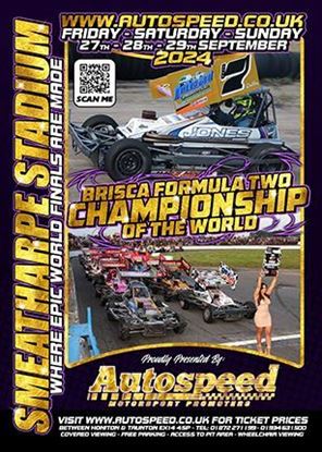 Picture of Smeatharpe Stadium 27th September 2024 BriSCA F2 WORLD WARM UP