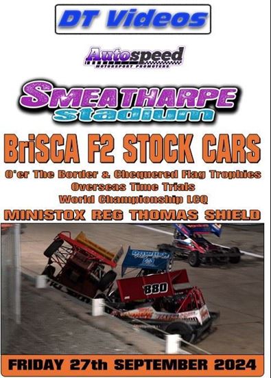 Picture of Smeatharpe Stadium 27th September 2024 BriSCA F2 WORLD WARM UP